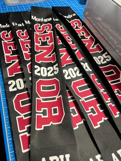 Senior Sash | Tournament Sash