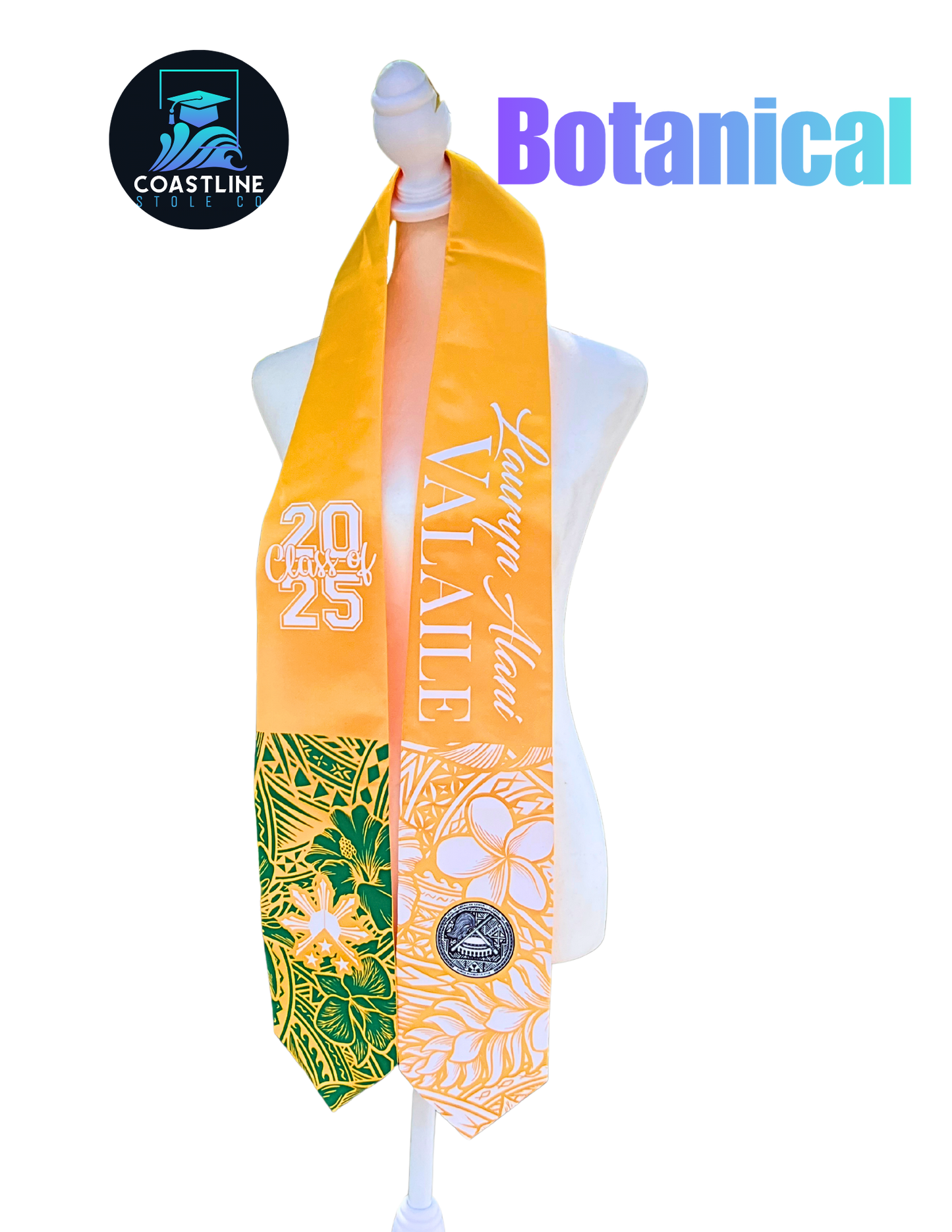 Tribal POLY BOTANICAL - Graduation Stole