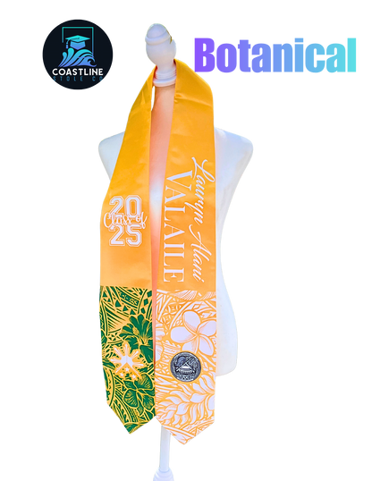 Tribal POLY BOTANICAL - Graduation Stole