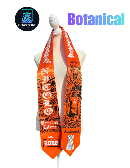 Tribal POLY BOTANICAL - Graduation Stole