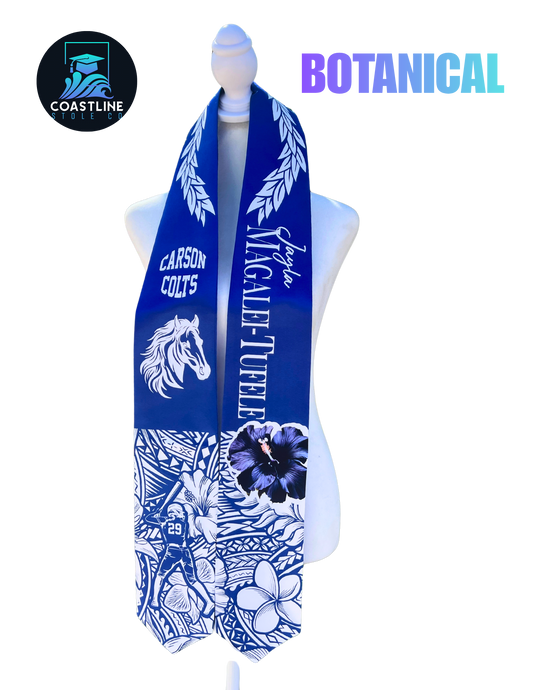 Tribal POLY BOTANICAL - Graduation Stole