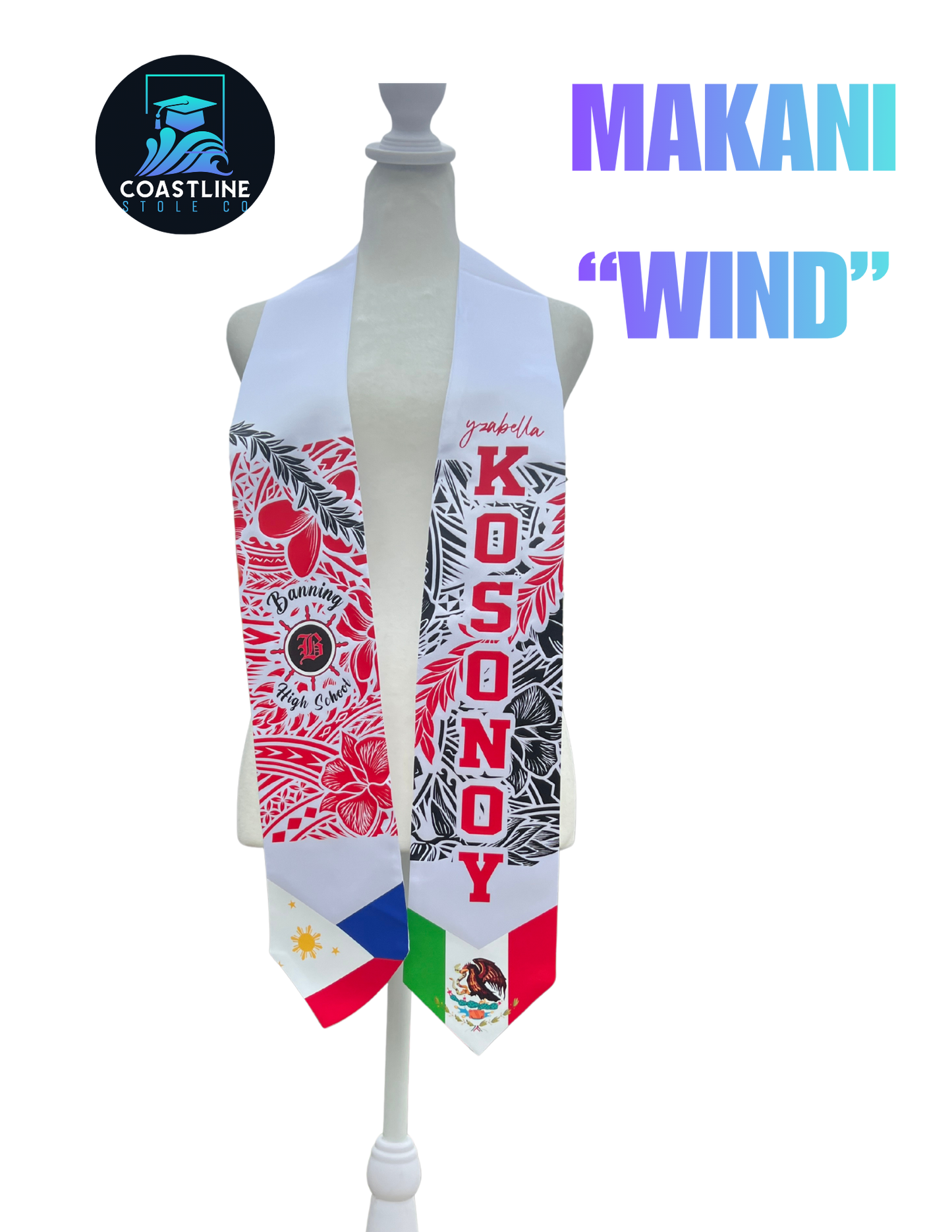 Tribal MAKANI - Graduation Stole