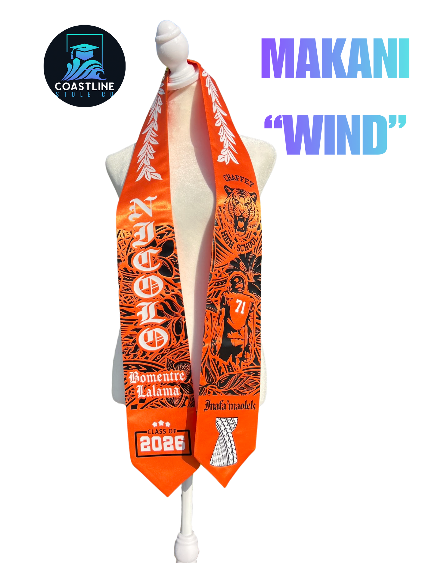 Tribal MAKANI - Graduation Stole